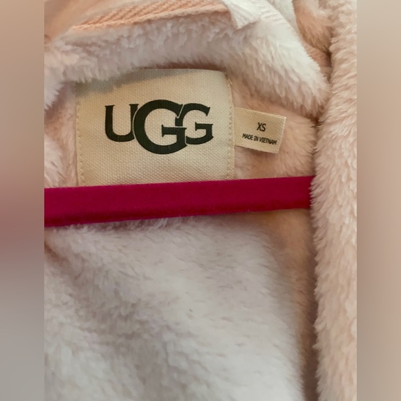 UGG Miranda Hooded Robe in light pink - size XS - Picture 3 of 7